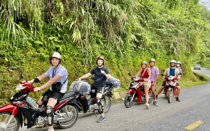 motorbike easy riders Ha Giang