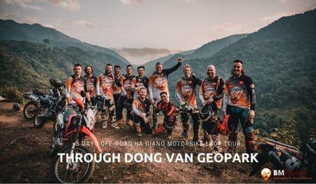 Off-road Ha Giang Motorbike Loop Tour Through Dong Van Geopark 2 days